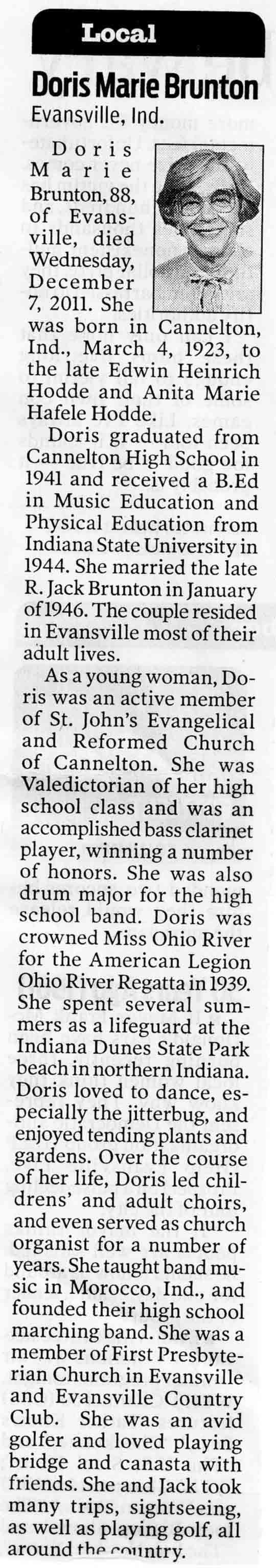 General Newton County Obituaries